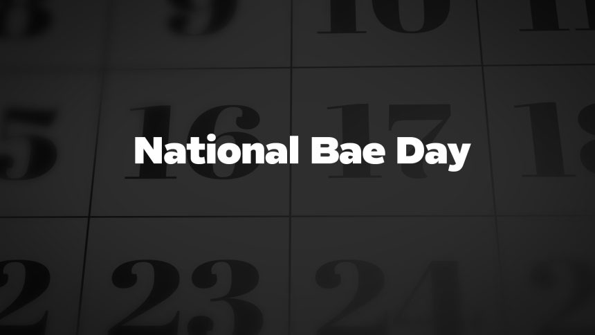 National Bae Day