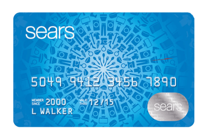 SEARS credit cards